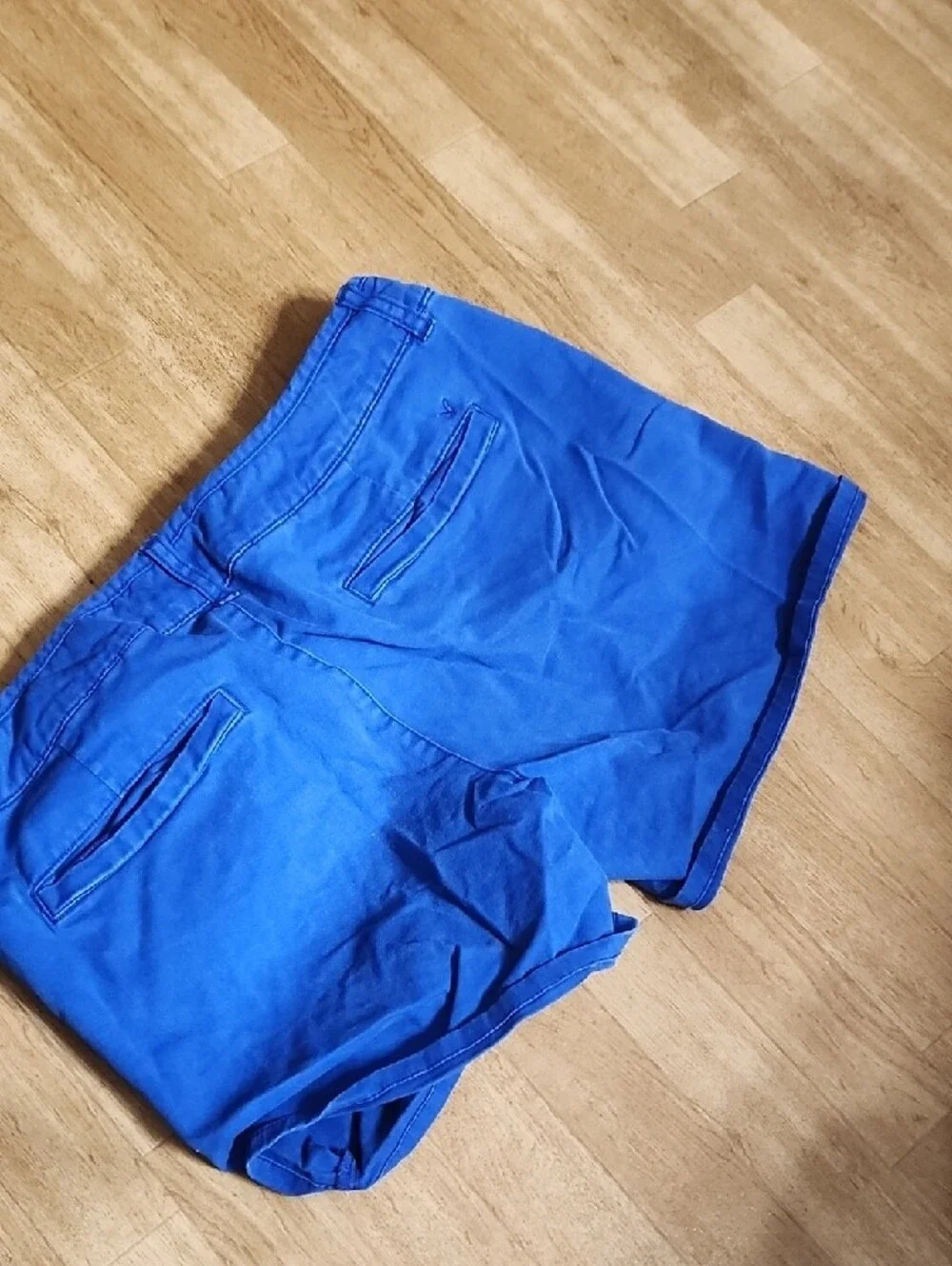 American Eagle Outfitters Bright Blue Women's Chino Shorts